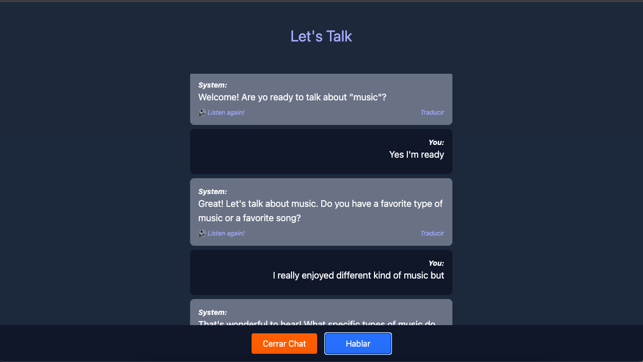 💬 Let's Talk - App de Chat con IA